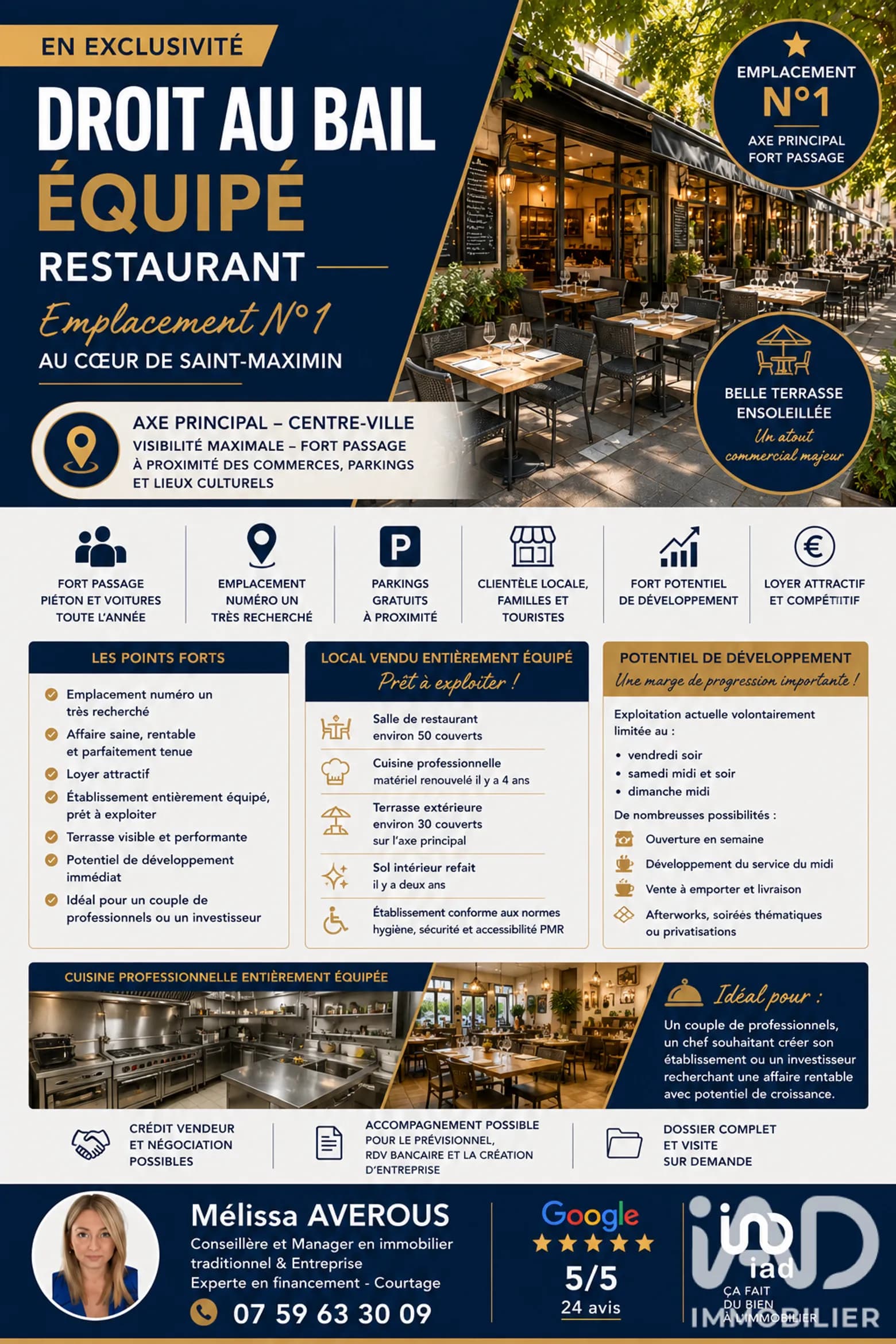 Restaurant à Saint Maximin