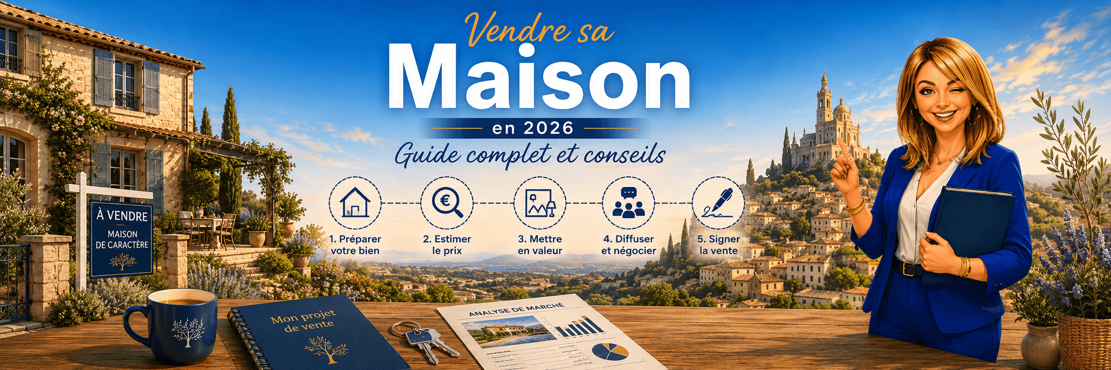 Les 10 étapes clés pour vendre sa maison en 2026